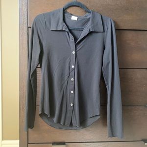 Aritzia Wilfred Sheer Blouse